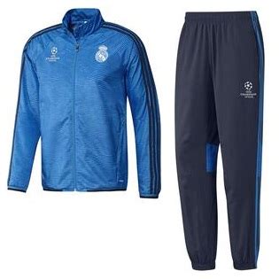 adidas real madrid trainingspak woven champions league 2015-2016 rood zwart|2015.